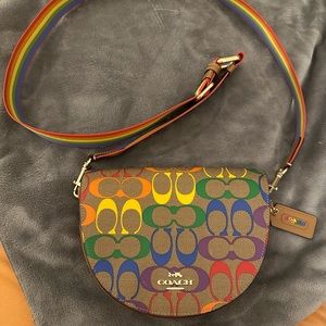Pride themed crossbody, in guc carried 1 time.